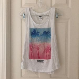 PINK Victoria’s Secret Graphic Tank Top
